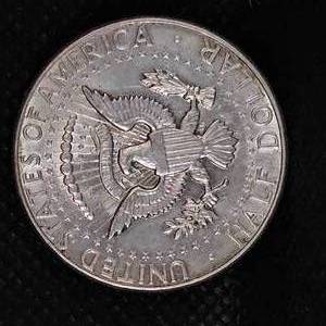 lot 2 image: 1964 Kennedy Silver Half Dollar