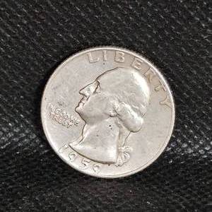 lot 25 image: 1959 Washington Silver Quarter