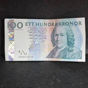 lot 29 image: 100 Hundra Kronor