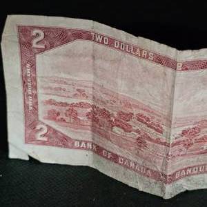 lot 54 image: 1954 Canadian $2 bill