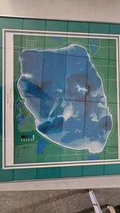 lot 58 image: Green Lake, Spicer, MN Print, 156385 by Scott Nelson approx 30 x 27 12