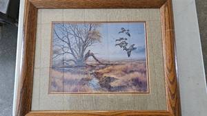 lot 59 image: Duck Picture by Maass along with three Prints, Maassa,Les  Kouba, Trevor Eckoff