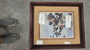 lot 109 image: Mario Fernandez, Two Turtle Doves, framed print, signed and numbered