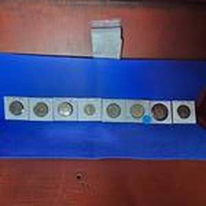lot 120 image: Lot of 6 Foreign Coins