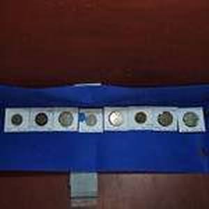 lot 124 image: 8 Foreign World Coins