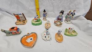 lot 57 image: Glass Figurines Lot, most Made in Japan