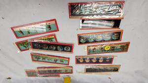 lot 67 image: Magic Lantern Slides and Toy Furniture