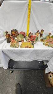 lot 106 image: Vintage Village Set