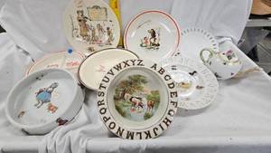 lot 127 image: ChildsBaby Bowls and Dishes