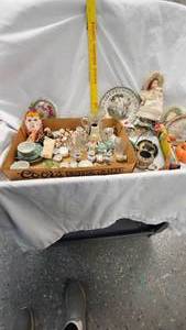 lot 151 image: Assorted Lot, Glass Minatures, Toby Mugs, Plates