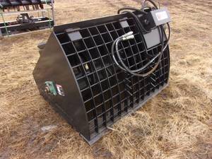 lot 10 image: JCT Skidsteer Mount 12 Yard Concrete Mixer (UNUSED)