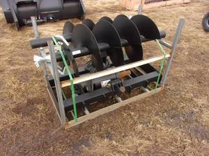 lot 11 image: JCT Skid Steer Earth Auger (UNUSED)