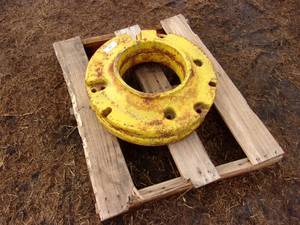 lot 14 image: Pair Of Wheel Weights