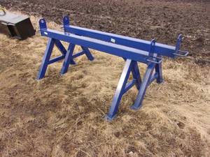 lot 17 image: Pair of 6 Steel Saw Horses (UNUSED)