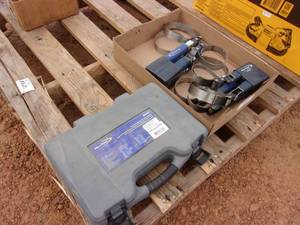 lot 62 image: Blue Point End Cap Filter Wrench Set & 8 Blue Point Oil Filter Wrenches