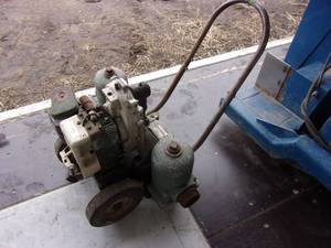 lot 73 image: Marlow Gas Powered Plunger Pump