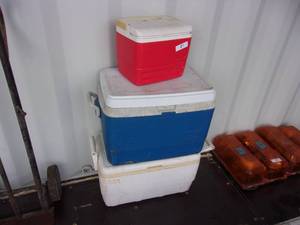 lot 81 image: 3- Coolers