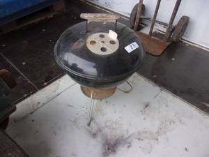 lot 83 image: Small Weber Charcoal Grill