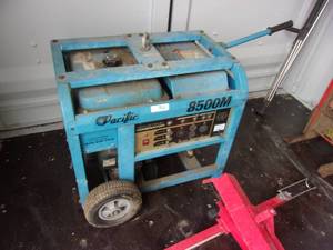 lot 96 image: Pacific 8500M Gas Generator