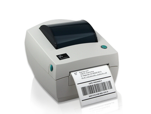 lot 50 image: Zebra GC420d Direct Thermal USB Serial Label Printer and Datalogic Gryphon Barcode Scanner - In Great Condition