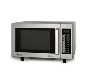 lot 64 image: Amana RMS10TS Stainless Steel Digital Commercial&nbspMicrowave Oven - In Good Working Condition