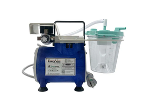 lot 49 image: MSRP $400 Precision Medical Easy Vac Aspirator Model PM60 - Many Uses For This Suction Pump - Especially Good At Suction Out Oil Etc In Small Work Areas - Like New Working Condition Needs Replacement Cannister - Buy Online For $10