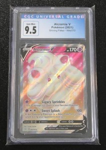 lot 13 image: 2021 Pokemon Shining Fates Alcremie V #064072 CGC 9.5