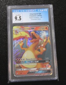 lot 29 image: 2020 Pokemon Battle Academy Charizard GX #968 CGC 9.5