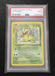 lot 38 image: 1999 Pokemon Jungle Victreebel #3064 PSA 9