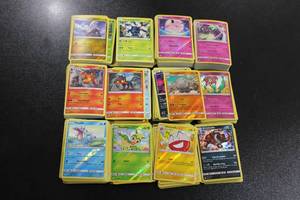 lot 63 image: Pre 2020 Non Holo Rare - Reverse Holo - Holo Rare Lot  500 Cards NO COMMONUNCOMMON