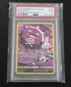 lot 68 image: 2019 Pokemon S&M Cosmic Eclipse Secret Koffing #243236 PSA 9