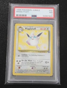 lot 79 image: 1999 Pokemon Jungle Wigglytuff #3264 PSA 7