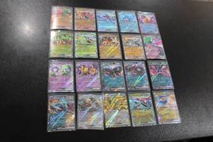 lot 87 image: Pokemon International Scarlet & Violet EX Lot  20 Cards