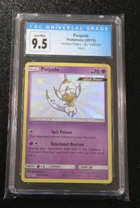 lot 102 image: 2019 Pokemon Hidden Fates Poipole #SV19 CGC 9.5