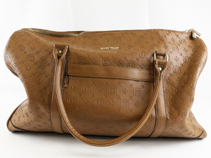lot 10A image: ELLEN TRACY Camel Leather Overnight Bag