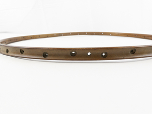 Vintage E.J. Lobdell WOODEN BICYCLE RIM - (for 36 spokes). Made in Alma Michigan. ***ESTIMATED REPLACEMENT VALUE $120***