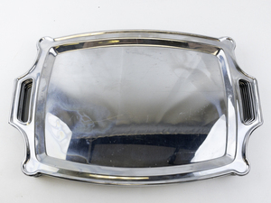 lot 69 image: Lot of 10 Metal Serving Trays