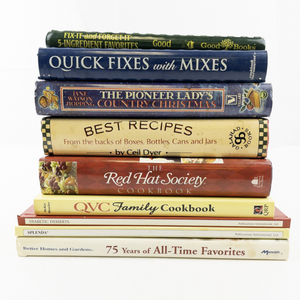 lot 70 image: Lot of 10 Cookbooks