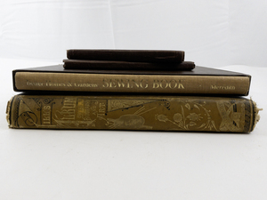 lot 72 image: Lot of 4 Vintage Brown Books