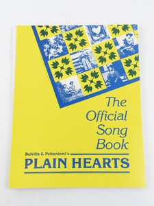 lot 80 image: The Official Song Book - Plain Hearts