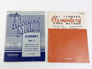 lot 81 image: Lot of 2 Clarinet Flute Music Book