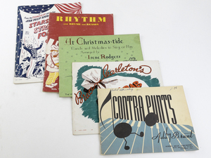 lot 82 image: Lot of 5 Piano Music Books