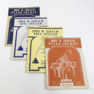 lot 87 image: Group of 4 John W. Schaum Piano Books