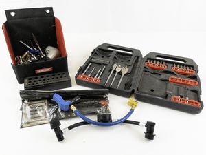 lot 136 image: Large Group Lot -Driver Bits, Tight Fit Drill Kit, Pressure Gauges, & More