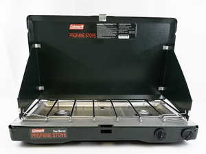 lot 144 image: COLEMAN Propane Stove Two Burner In Original Packaging -Like New