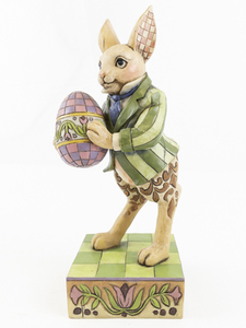 lot 169 image: JIM SHORE HEARTWOOD CREEK Easter Rabbit Figure