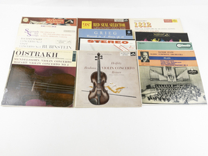 lot 215 image: Group of 12 Record Vinyls - Eric Tuxen, Liszt, Grieg