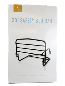 lot 3 image: STANDER 30 Black Safety Bed Rail -Never Opened $120 Value