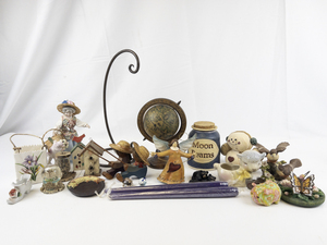 lot 225 image: HUGE Group of Home Decorations All Sorts of Fun Shelf Treasures