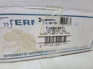 lot 14 image: Intermatic T40004RT3P Load Center with Timer Control Panel